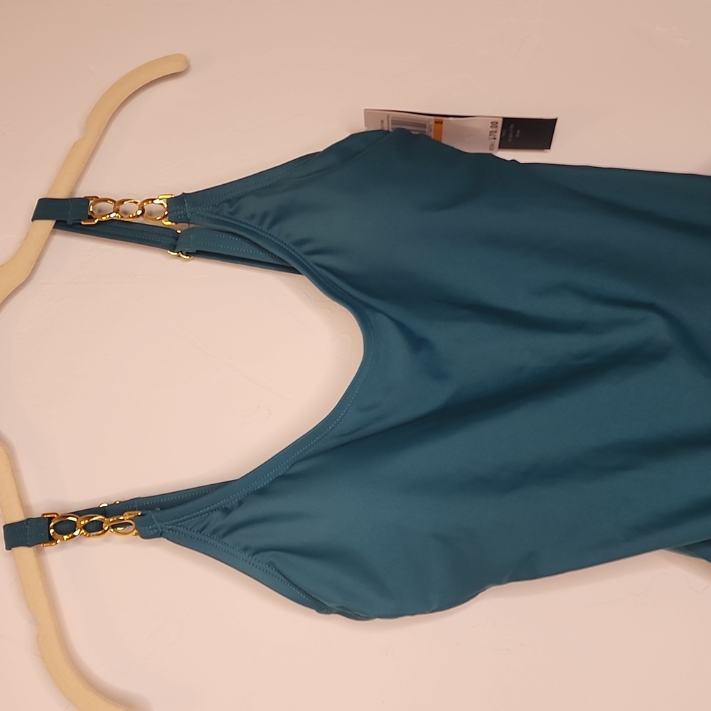NWT Sz S AQUA COUTURE one Pc swimsuit B92 - Picture 3 of 12